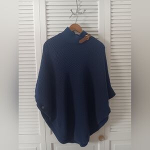 Banana Republic Cotton Poncho Sweater